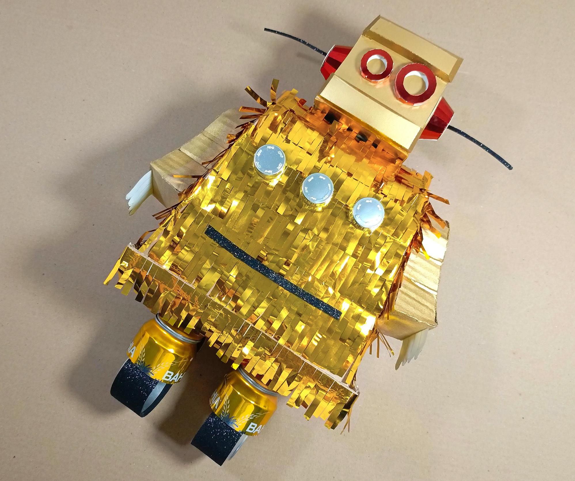 The Instructables Robot Piñata.