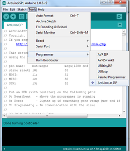 Burning Bootloader to ATMEGA328p Using Arduino in 2min : 4 Steps (with ...