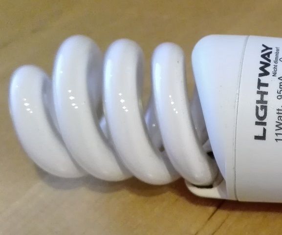 Reuse Parts of an Energy Saving Lamp