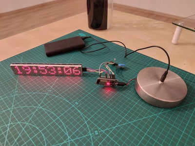 ESP32 LED Matrix Clock : 8 Steps - Instructables