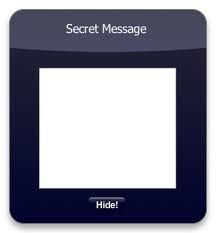Hide your message inside the Image
