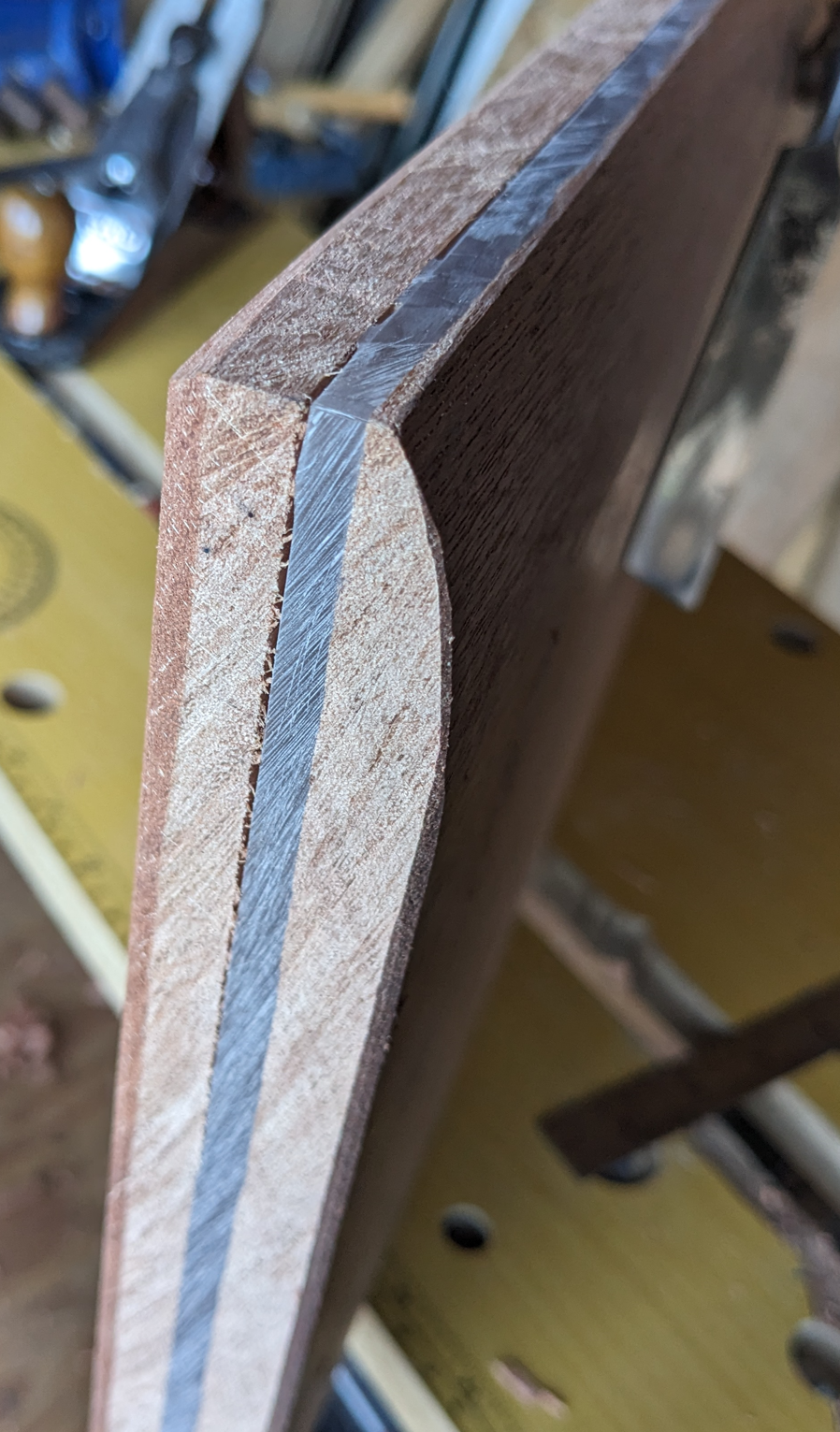 Trimming the Combined Board