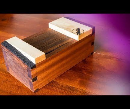 Live Edge Dovetailed Japanese Toolbox