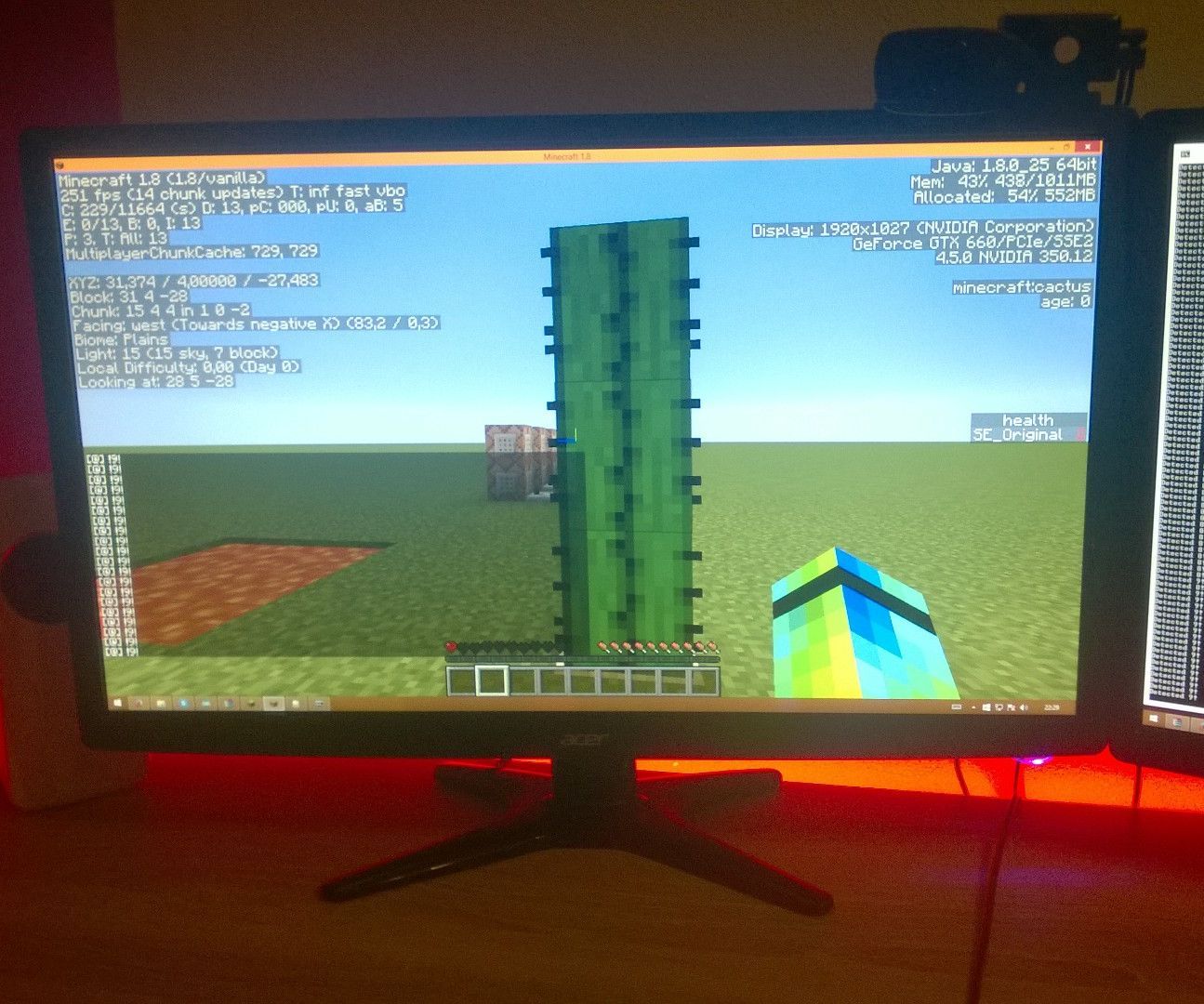 How to Make an RGB-LED Health Indicator for Minecraft - Arduino!