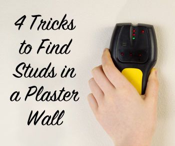 4 Tricks to Find Studs in a Plaster Wall