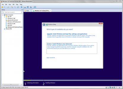 Installing Windows 