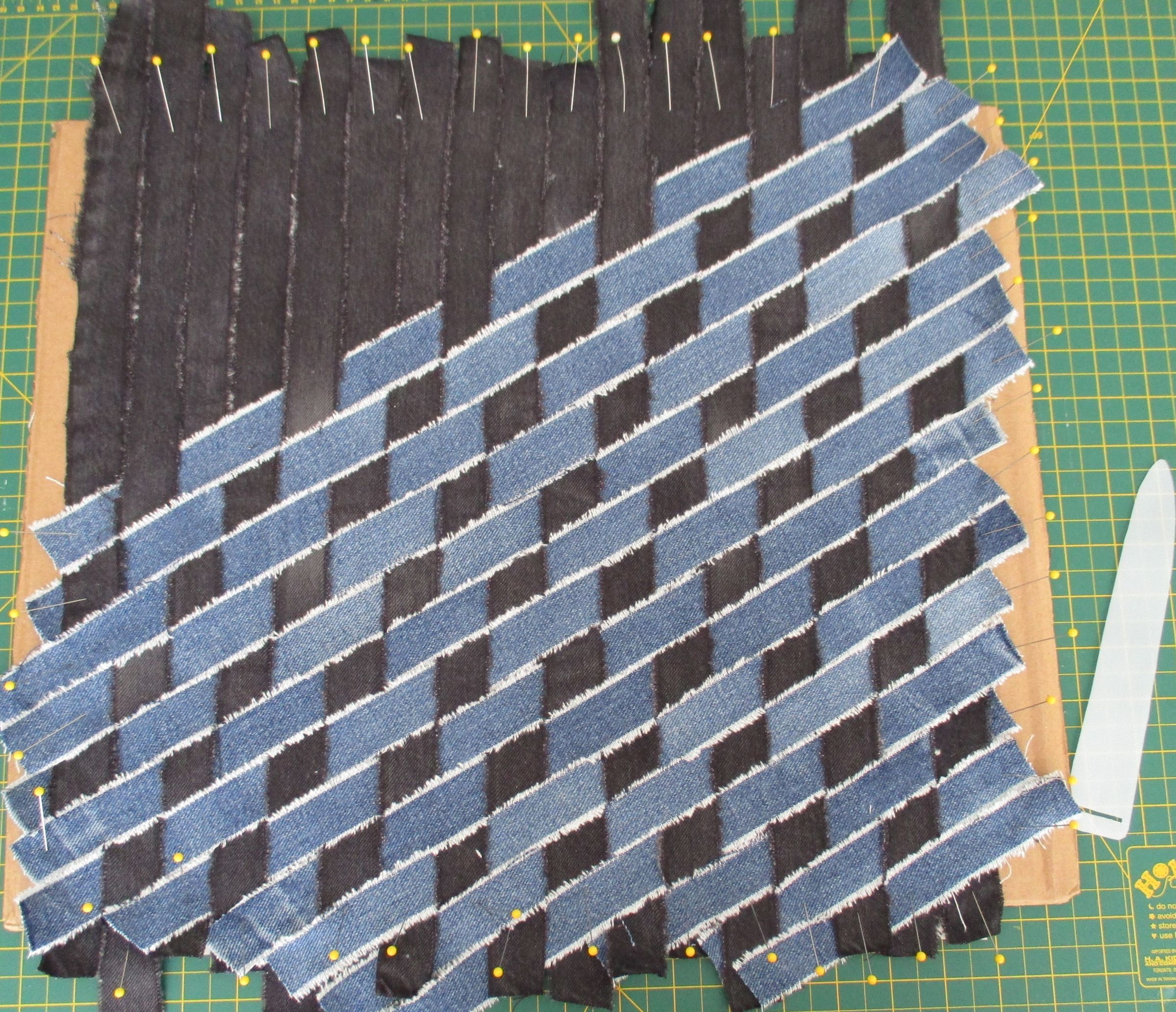 Denim Weaving 12 Steps (with Pictures) Instructables