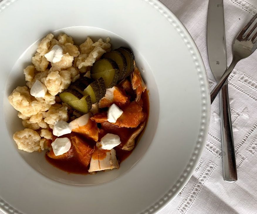 Chicken Stew With Home-made Noodles