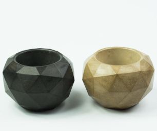 Cast Your Own Concrete Planters!