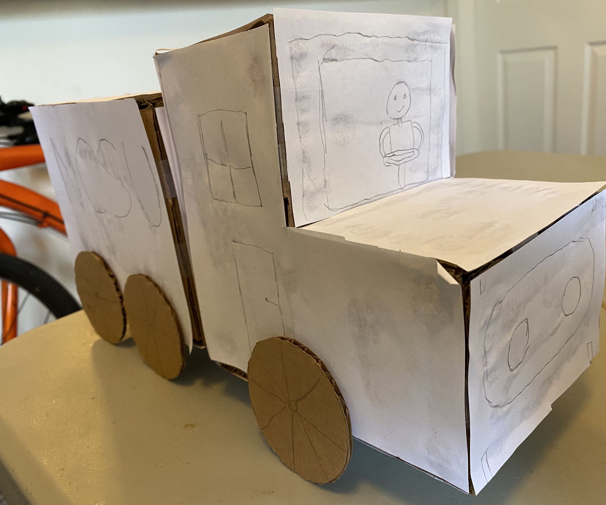 Build a Truck Out of Cardboard