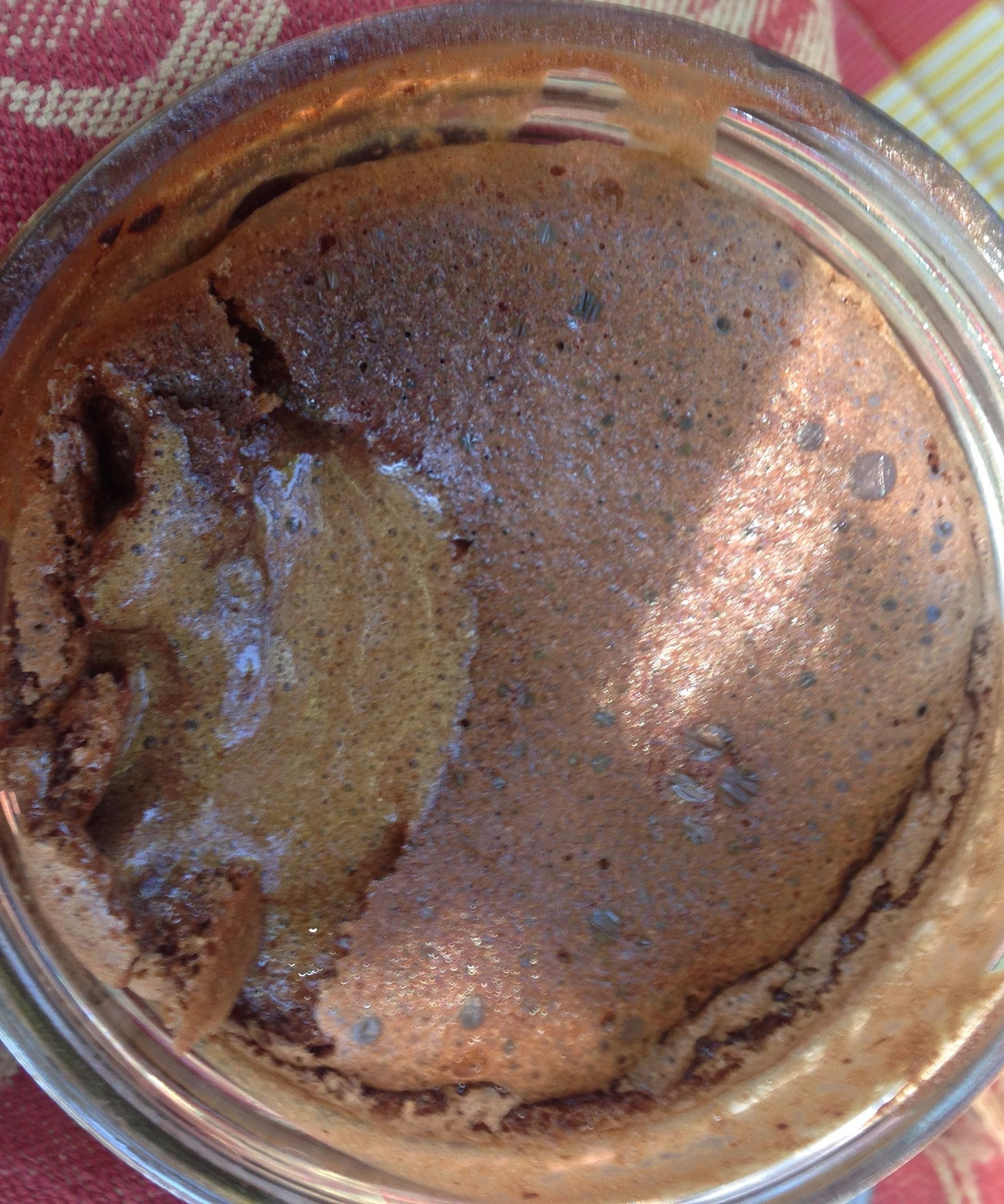 Baked Chocolate "Mousse"
