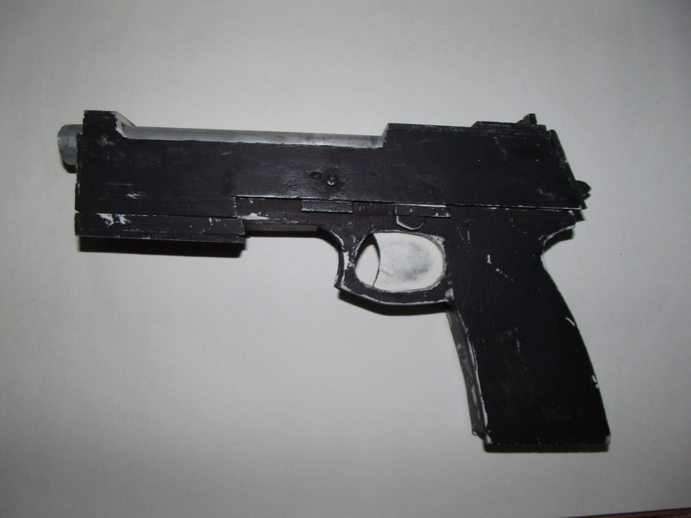 hand made prop gun