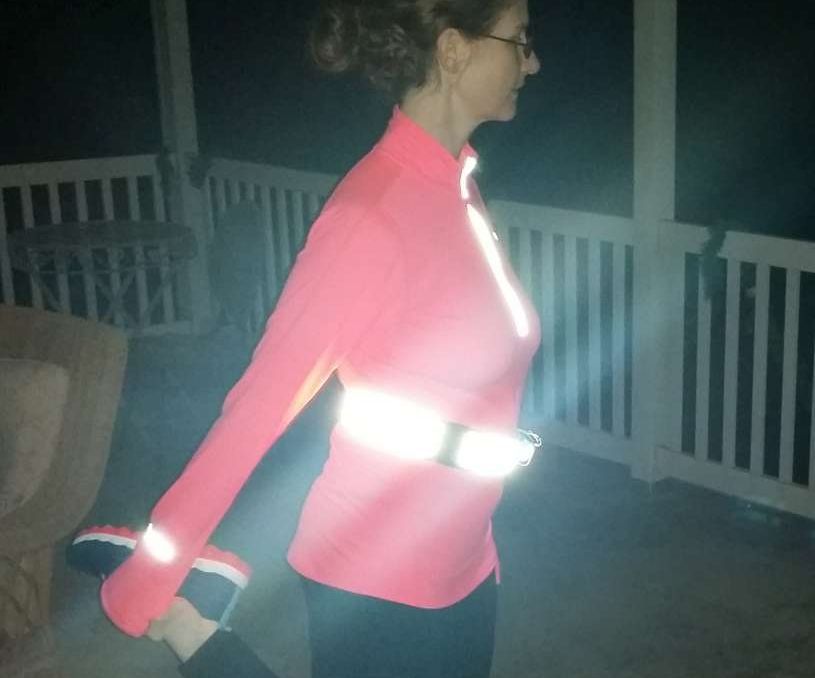 LED Running Safety Belt