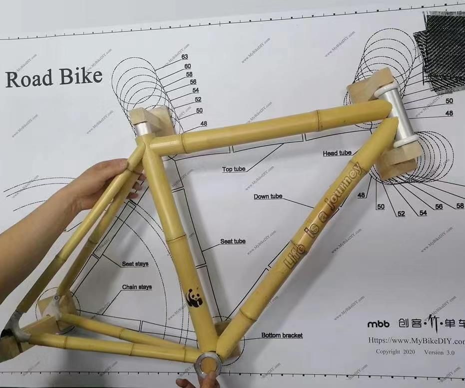 Crafting Your Bike Frame: a Step-by-Step Guide With Our Bamboo Bicycle Frame Build Kit