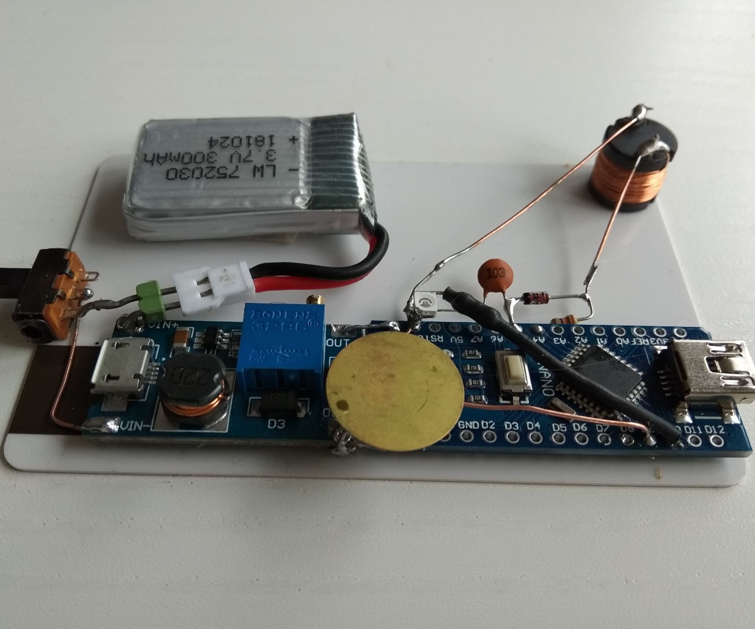 Credit Card Sized Metal Detector