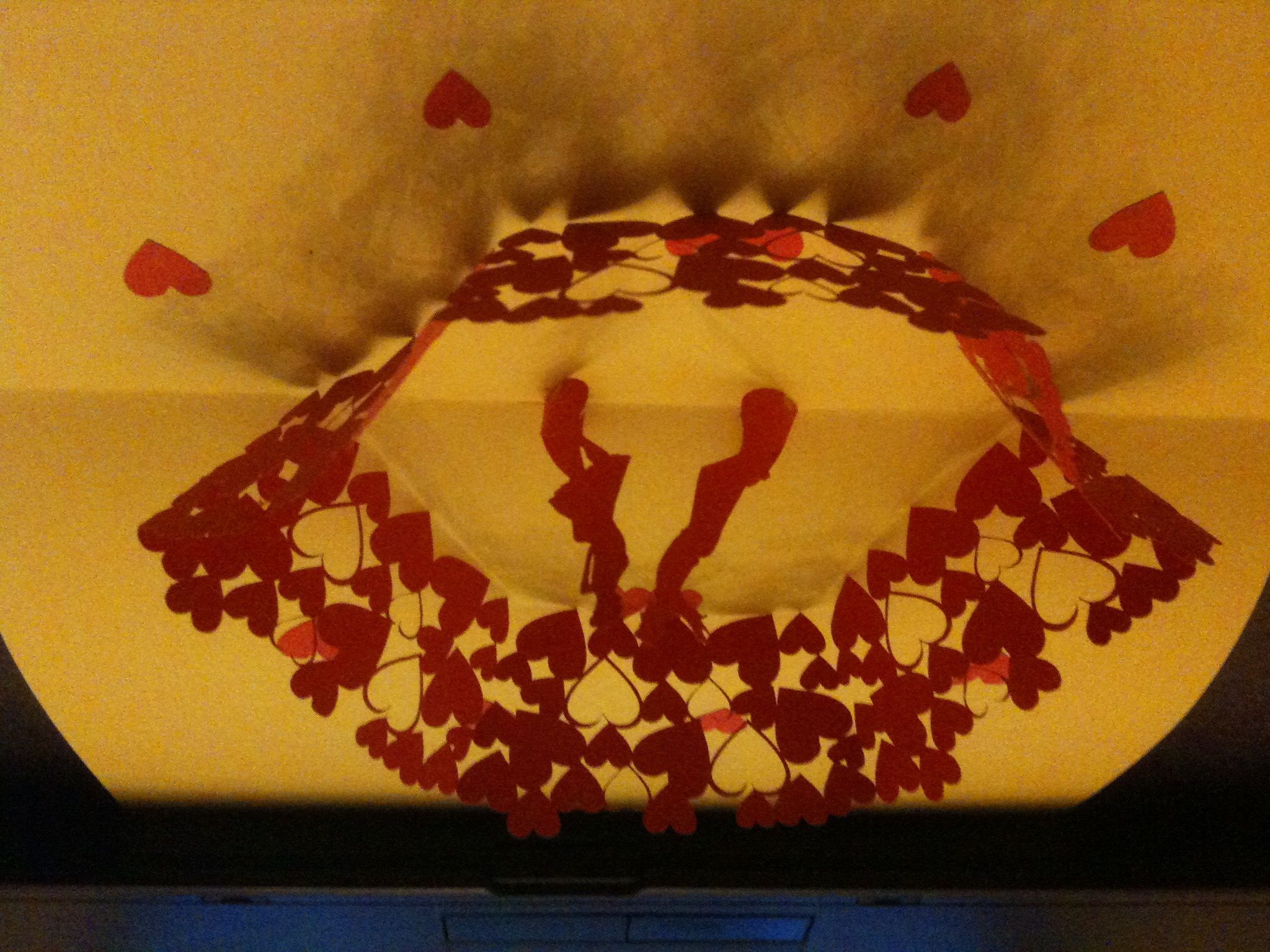 Popup card for valentine