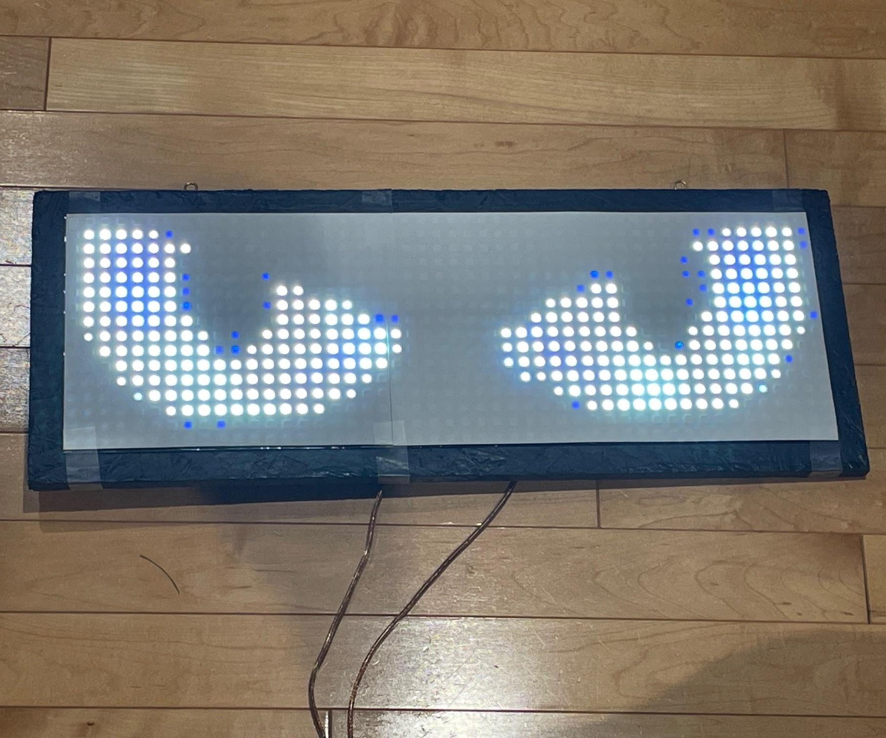 Arduino Uno Controlled 48x16 Color LED Array With Text and Animation ...