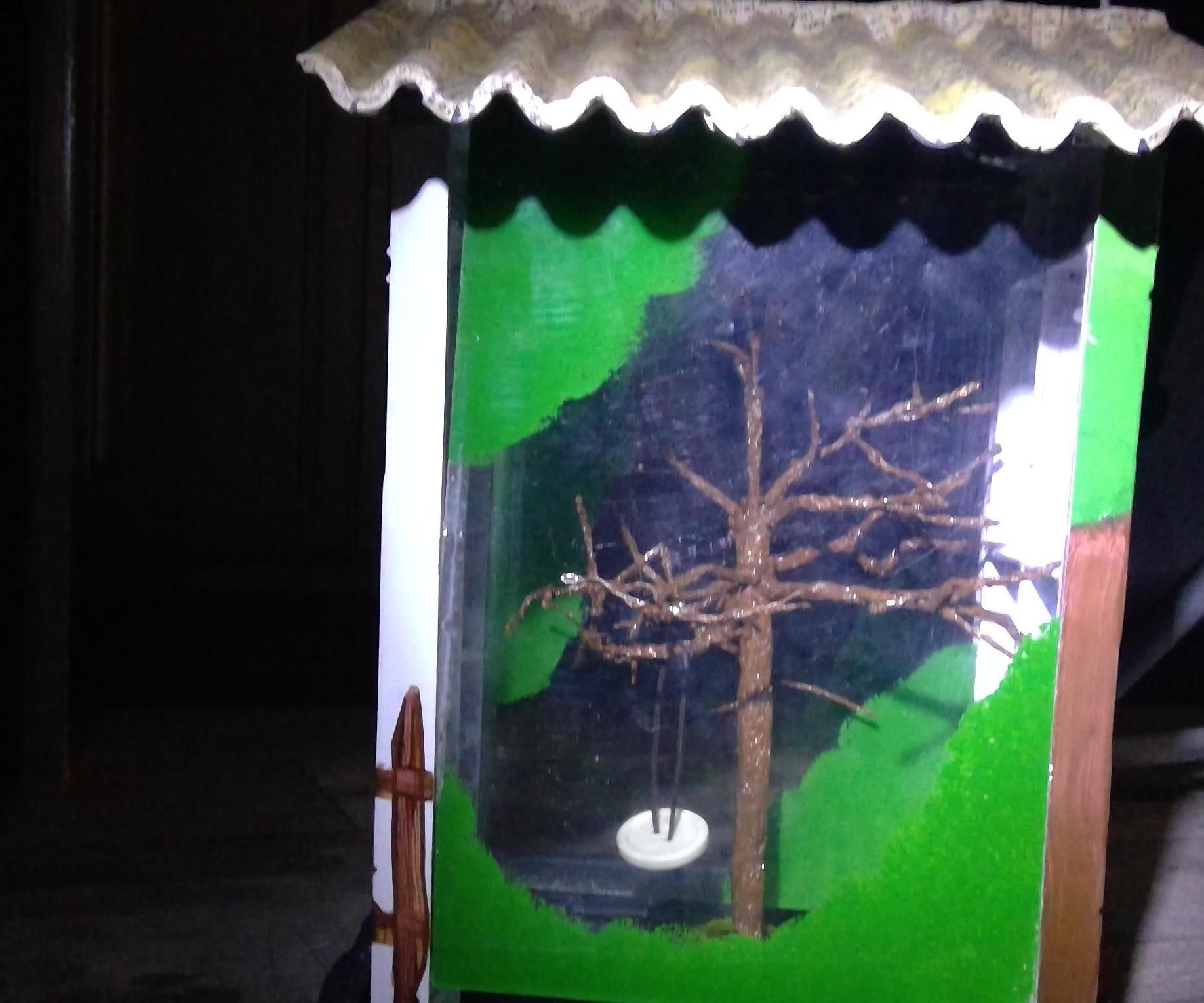 Bird Feeder-Fairy Tree With Swing