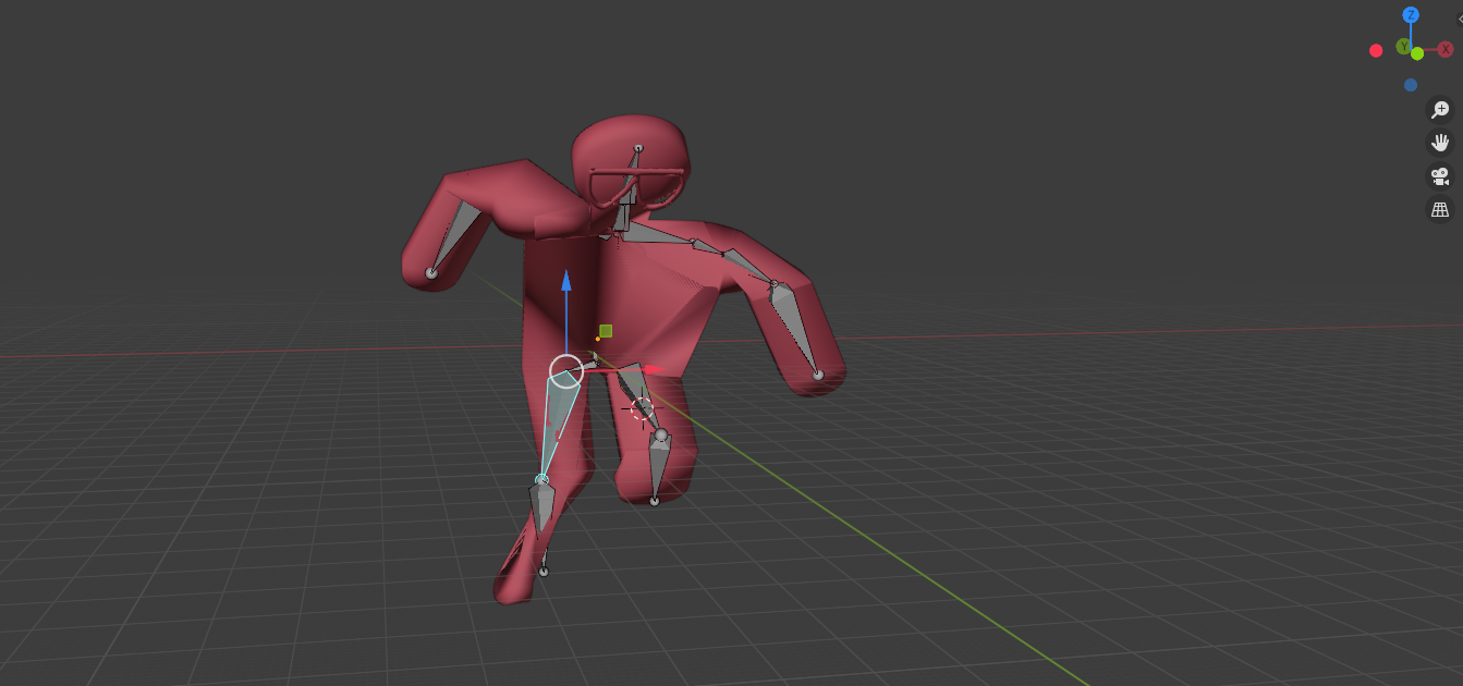 Hand rigging in blender