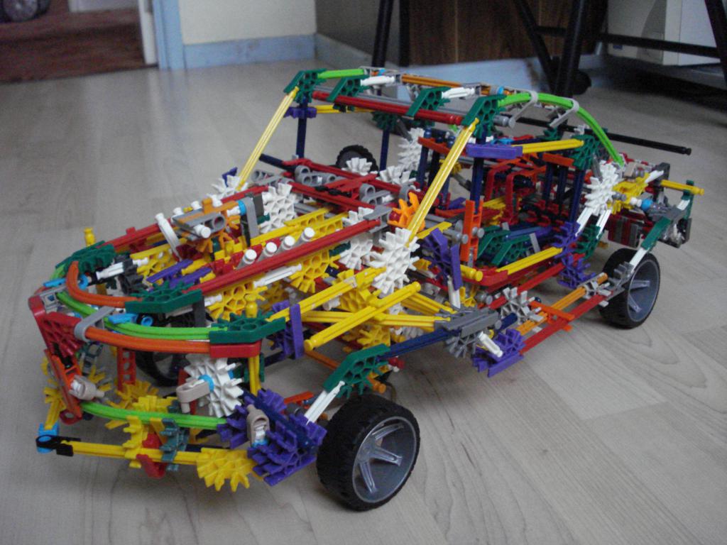 K'nex Car With 'JELLY' Suspension 