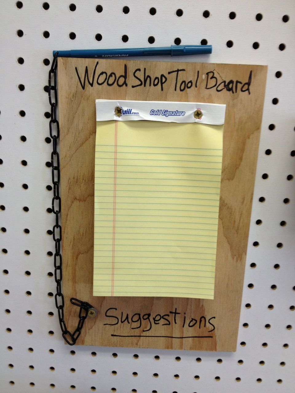 How to Make a Suggestion Board for Tooling