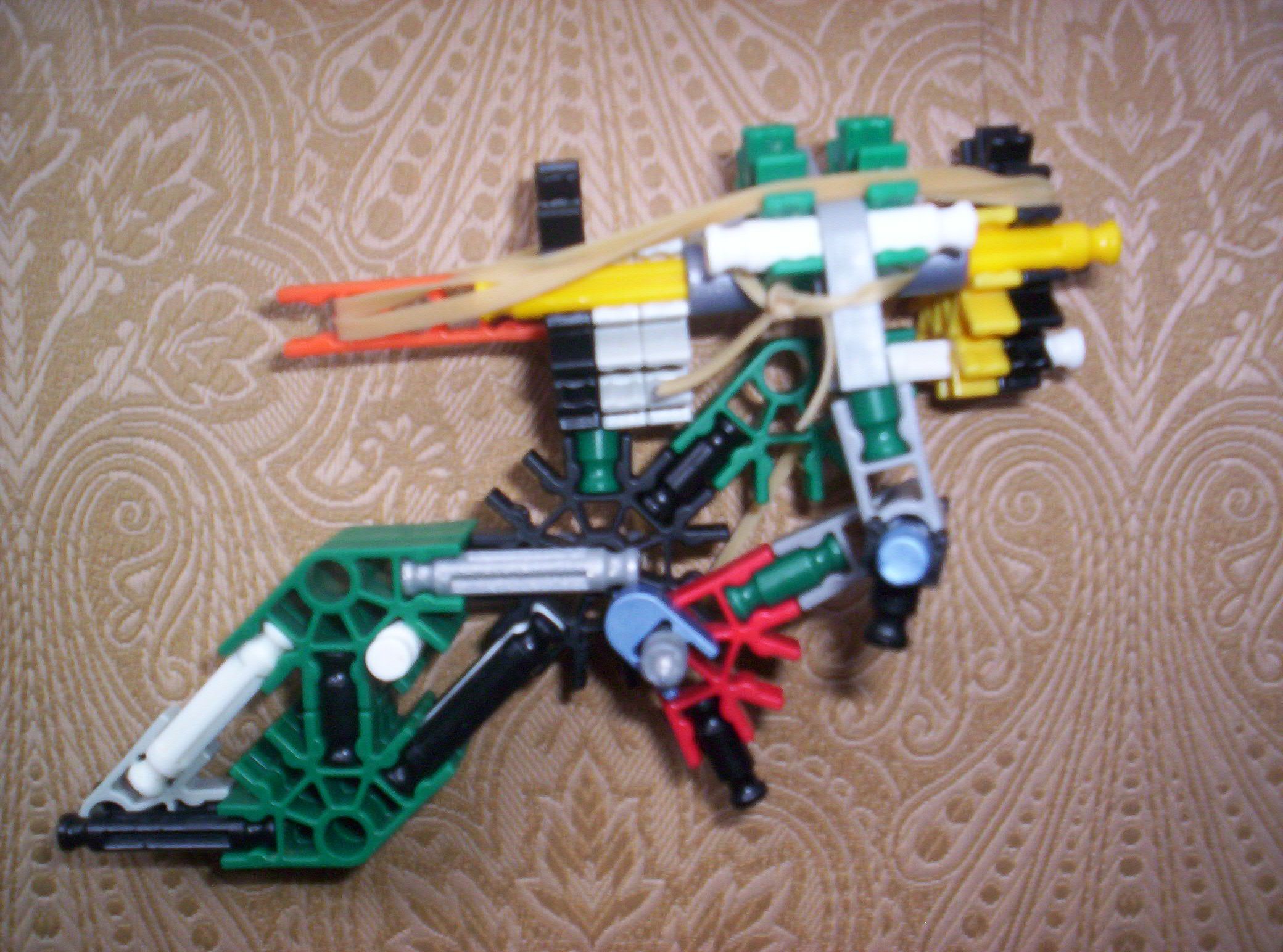 Simple True Trigger Knex Pistol by Bannana Inventor