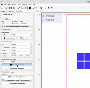 [Optional] GCODE for Edge Cuts