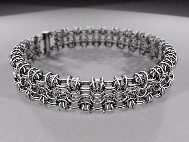 ChainMaille: Byz 4in1 Tube Chain