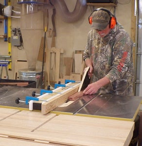 Cutting the Rabbet