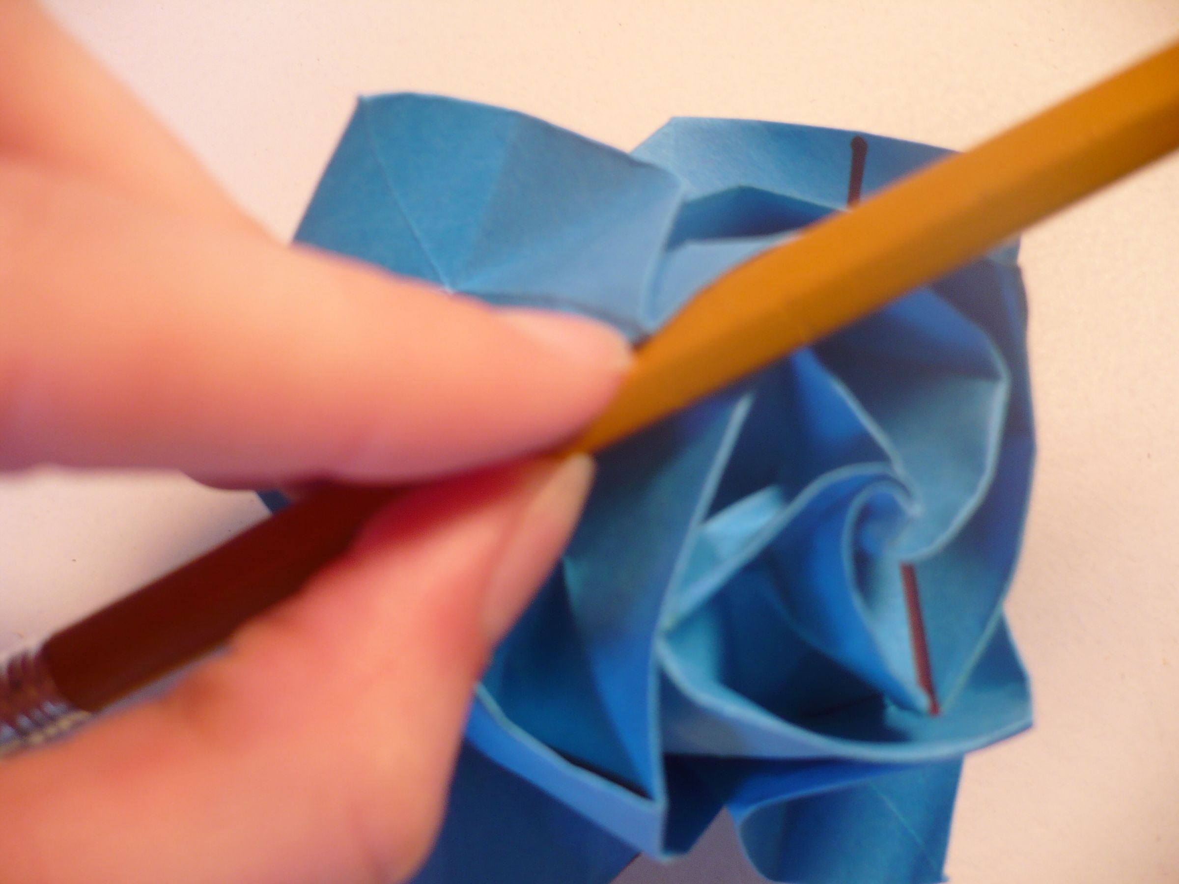 Origami Rose in Bloom 11 Steps (with Pictures) Instructables