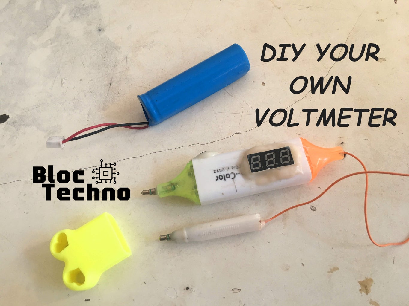 DIY Your Own Voltmeter : 7 Steps Circuit Diagram
