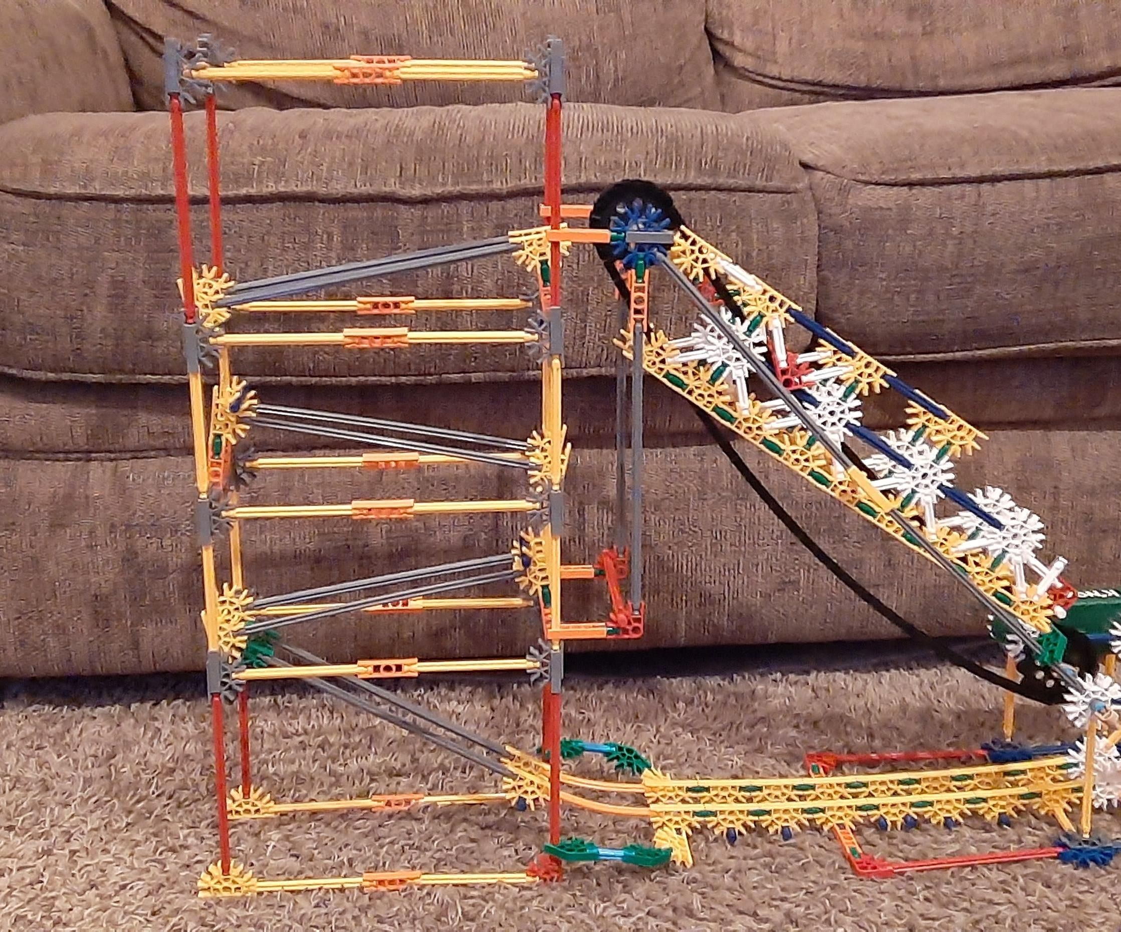 Project Elapse, a Knex Ball Machine