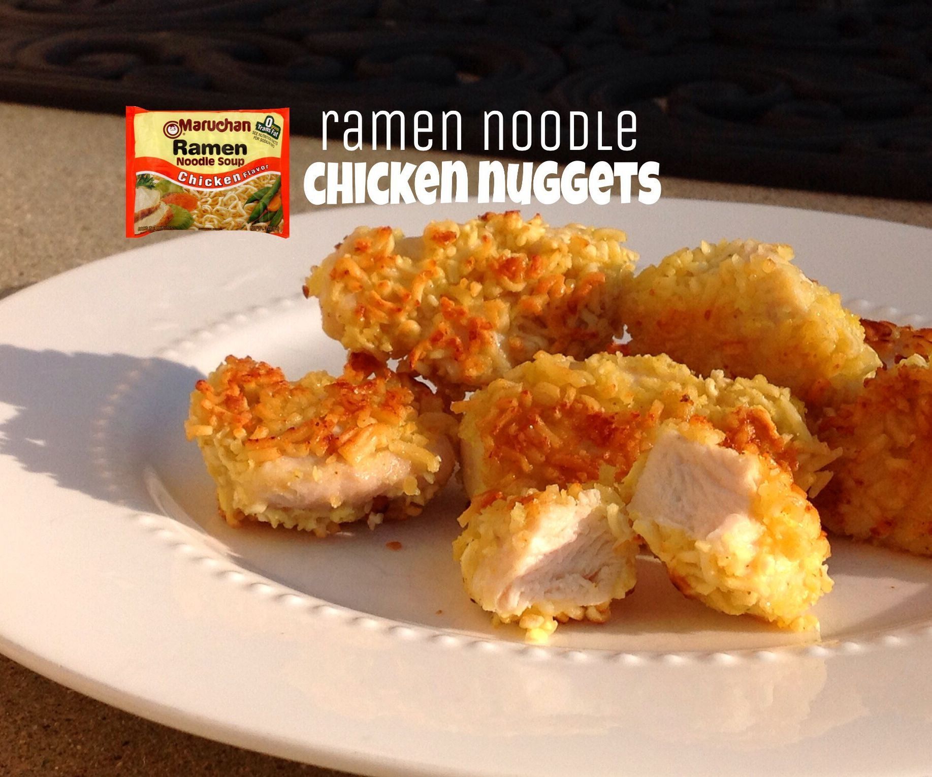Ramen Noodle Chicken Nuggets