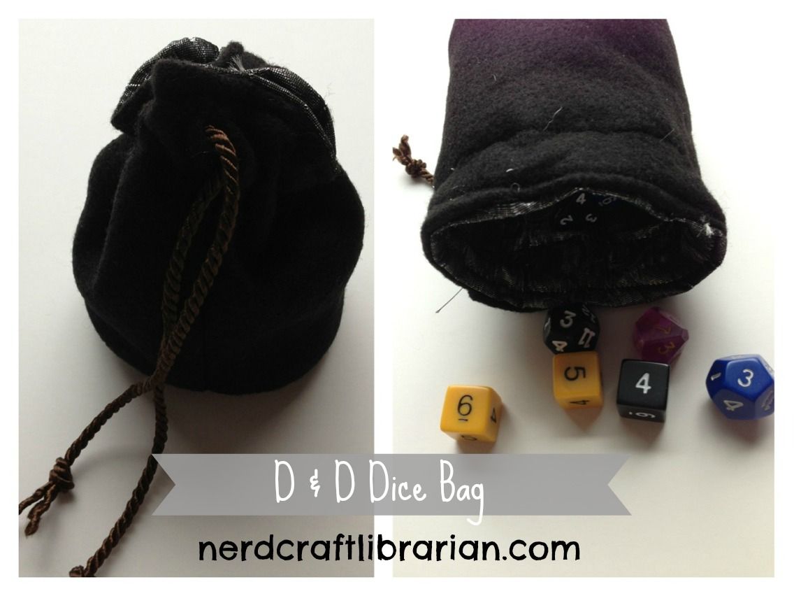 D &amp; D Dice Bag : 5 Steps (with Pictures) - Instructables