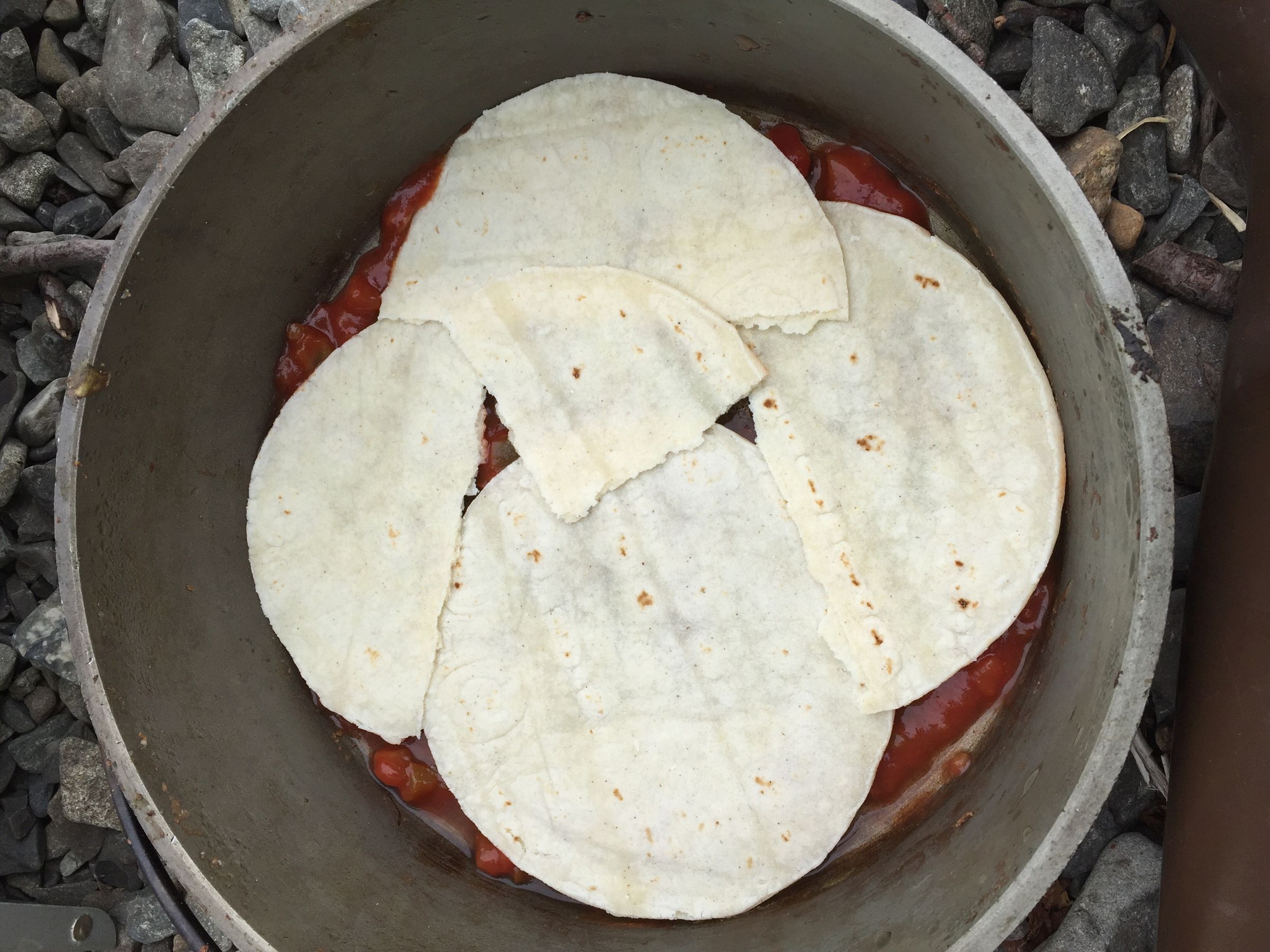 Dutch Oven Mexican Lasagna 5 Steps (with Pictures) Instructables