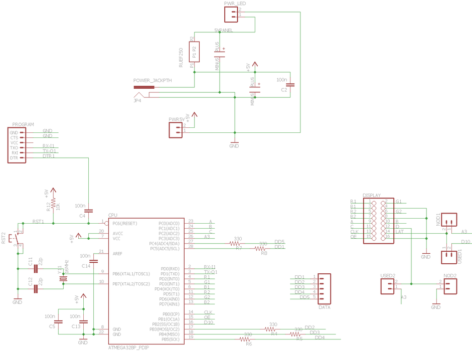 Arduino UNO Based HUB75 LED DISPLAY DRIVER : 8 Steps (with Pictures ...