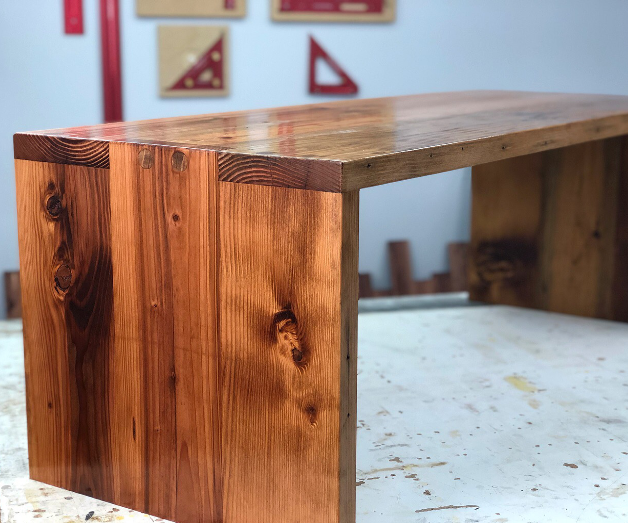 Barnwood Entryway Bench