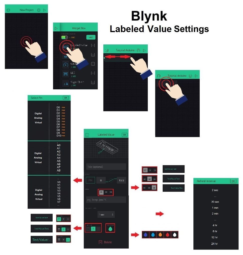 Configuração Da APP Blynk