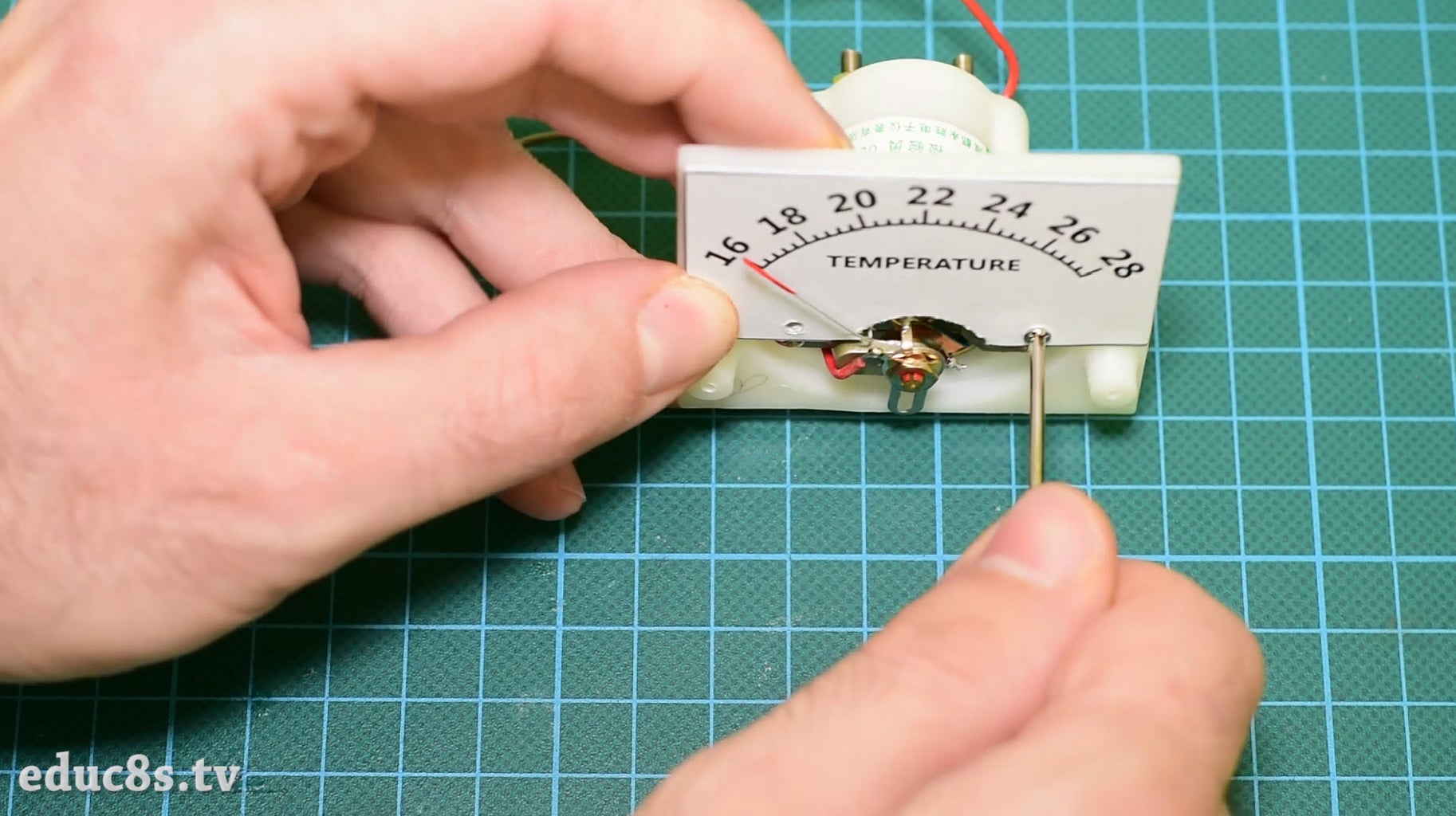 Building the Analog Thermometer