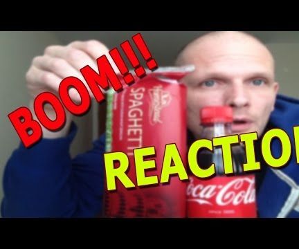 Coca Cola Spaghetti Reaction Trick