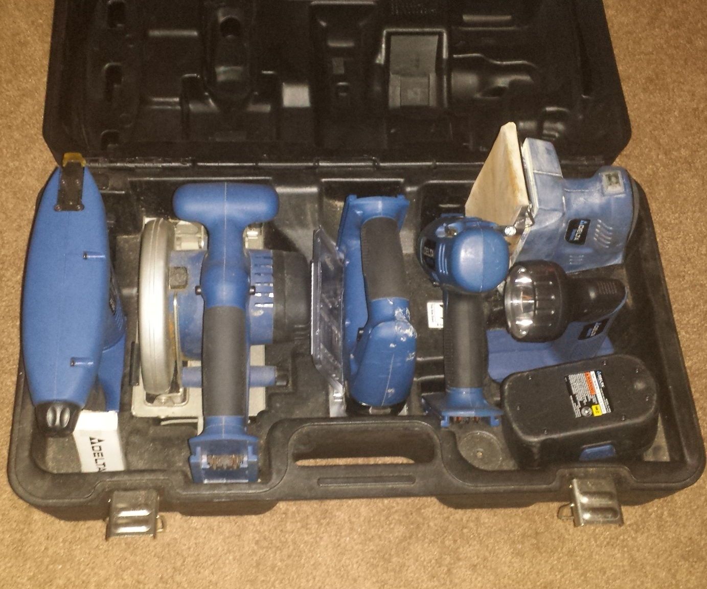 Fixing good thrift-store powertools on the cheap 