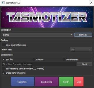 Install Flashing Tool