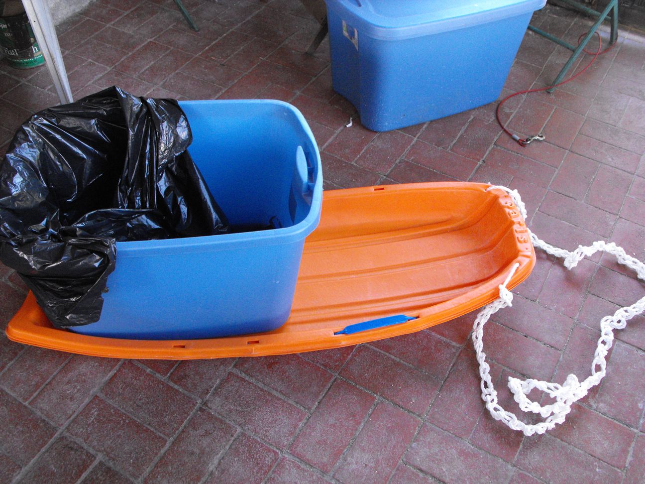 Off Road Trash Sledge