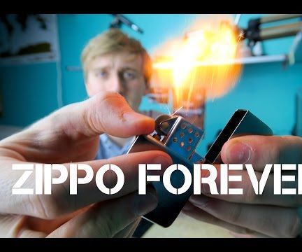 How to Make Your Zippo Lighter Fuel LAST FOREVER