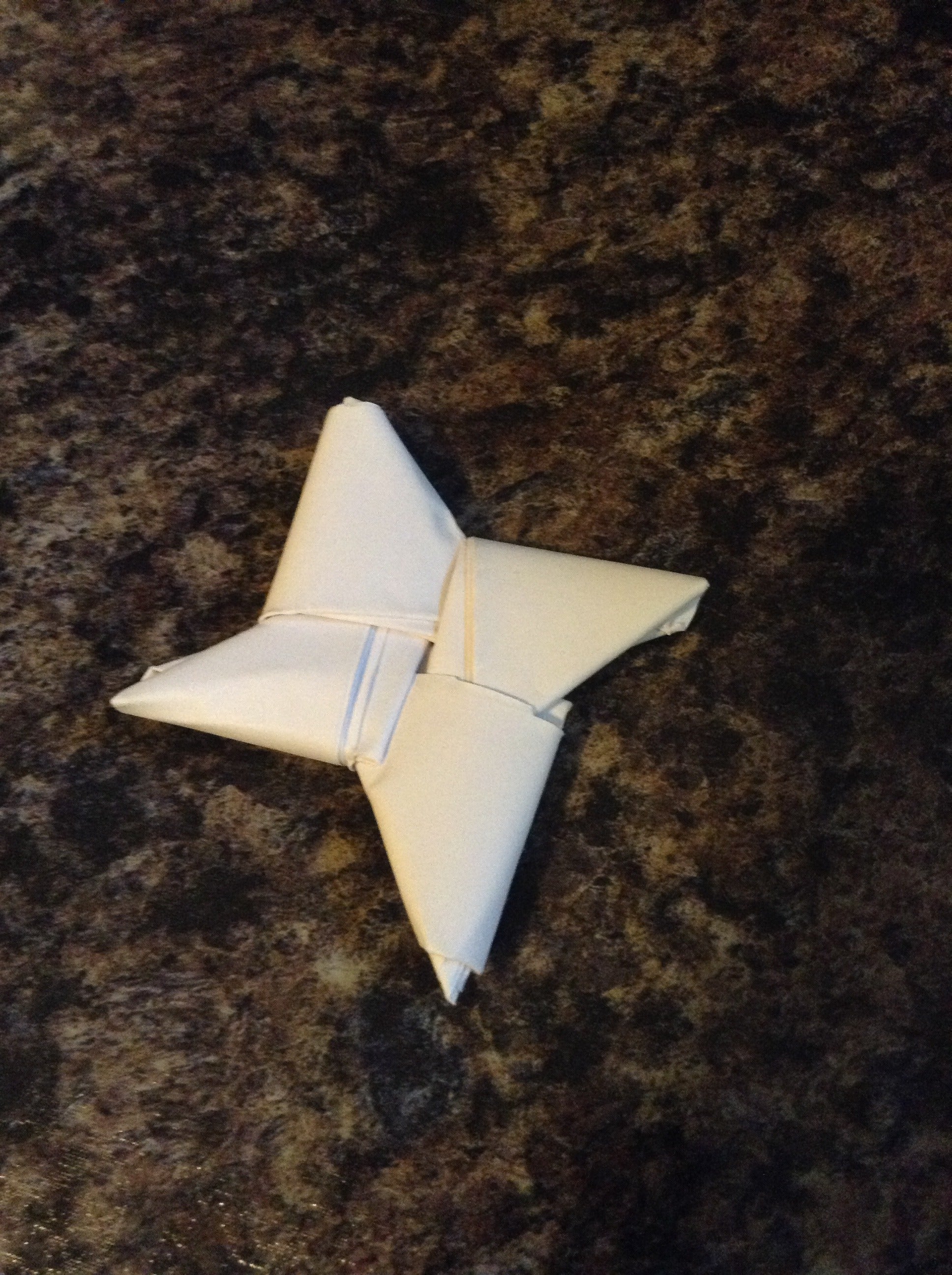 How to Make a Throwing Star (paper) 22 Steps Instructables