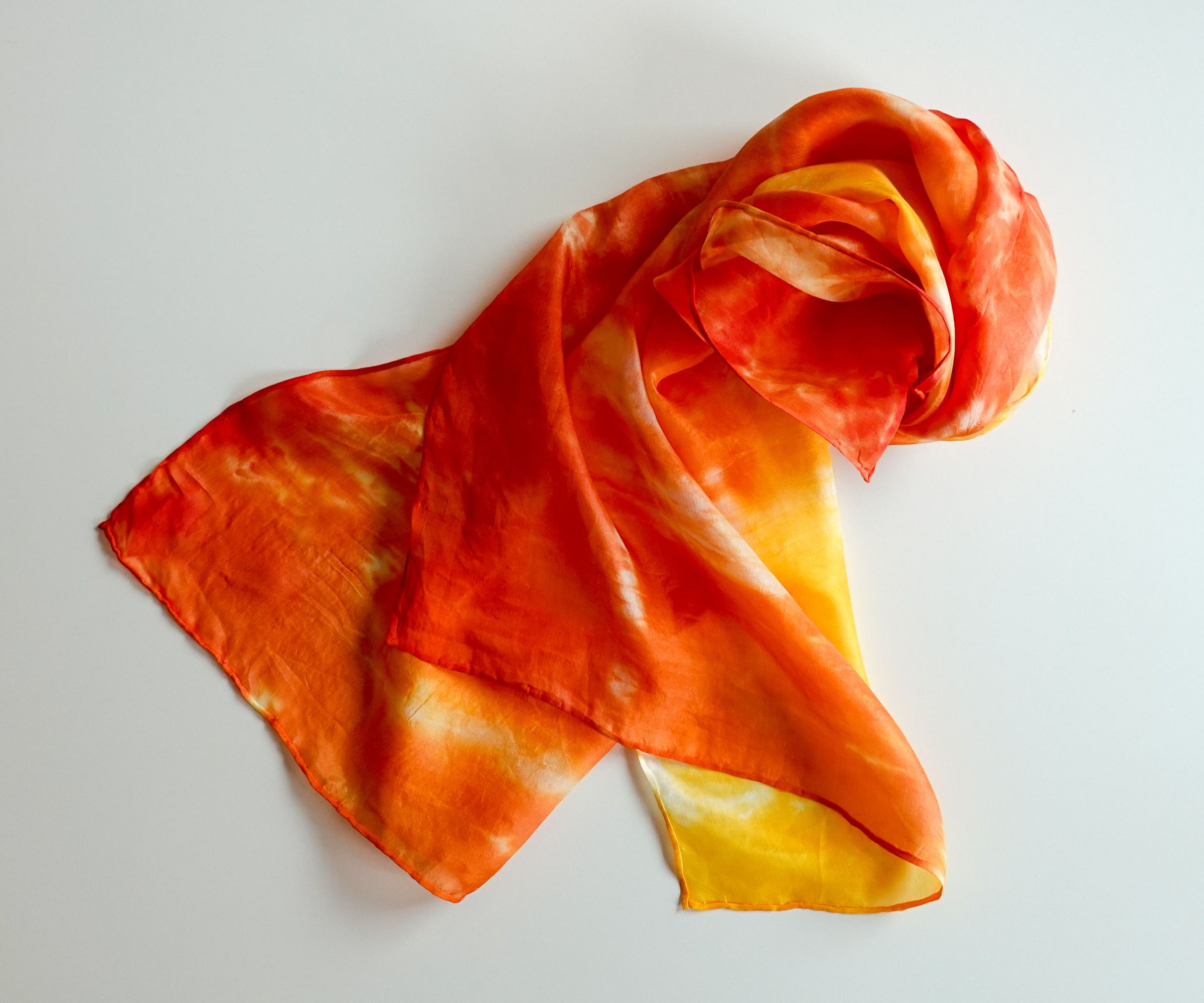 This Orange Is to Dye For!  Adventures in Fabric Dyeing and Painting