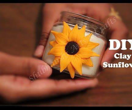 DIY - Clay Sunflower 