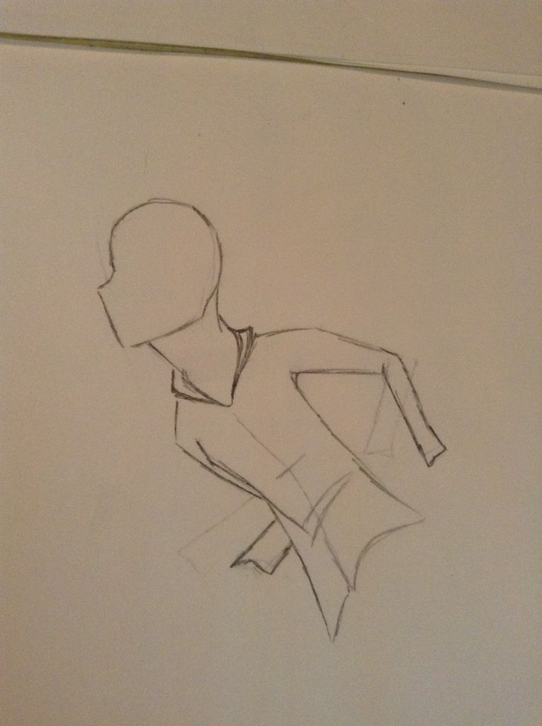 How To Draw A Boy Running Step By Step