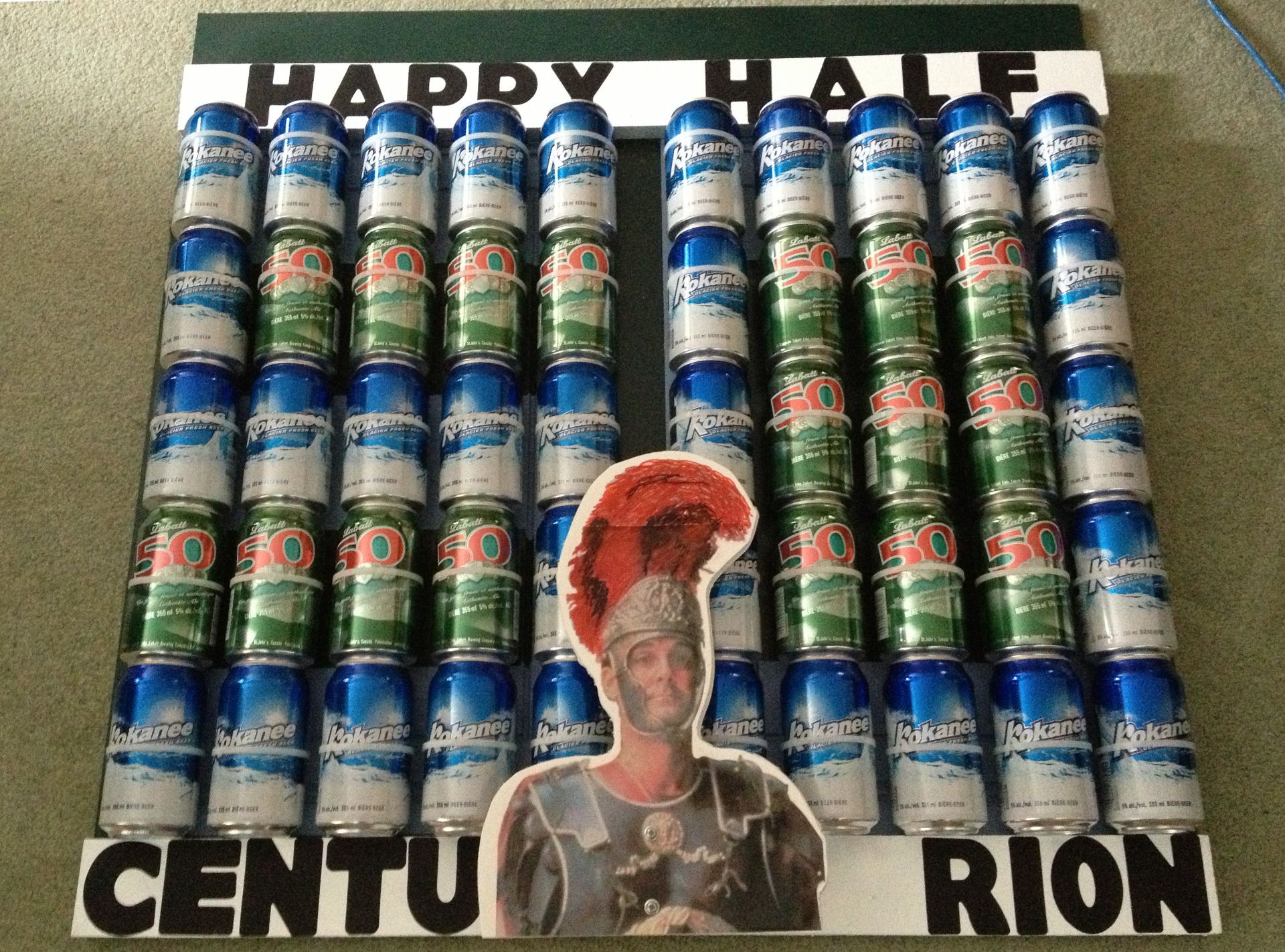 50th Birthday "Inception" Display