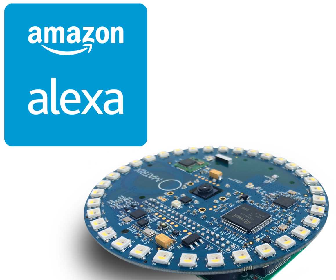 MATRIX Voice and MATRIX Creator Running Alexa (C++ Version)